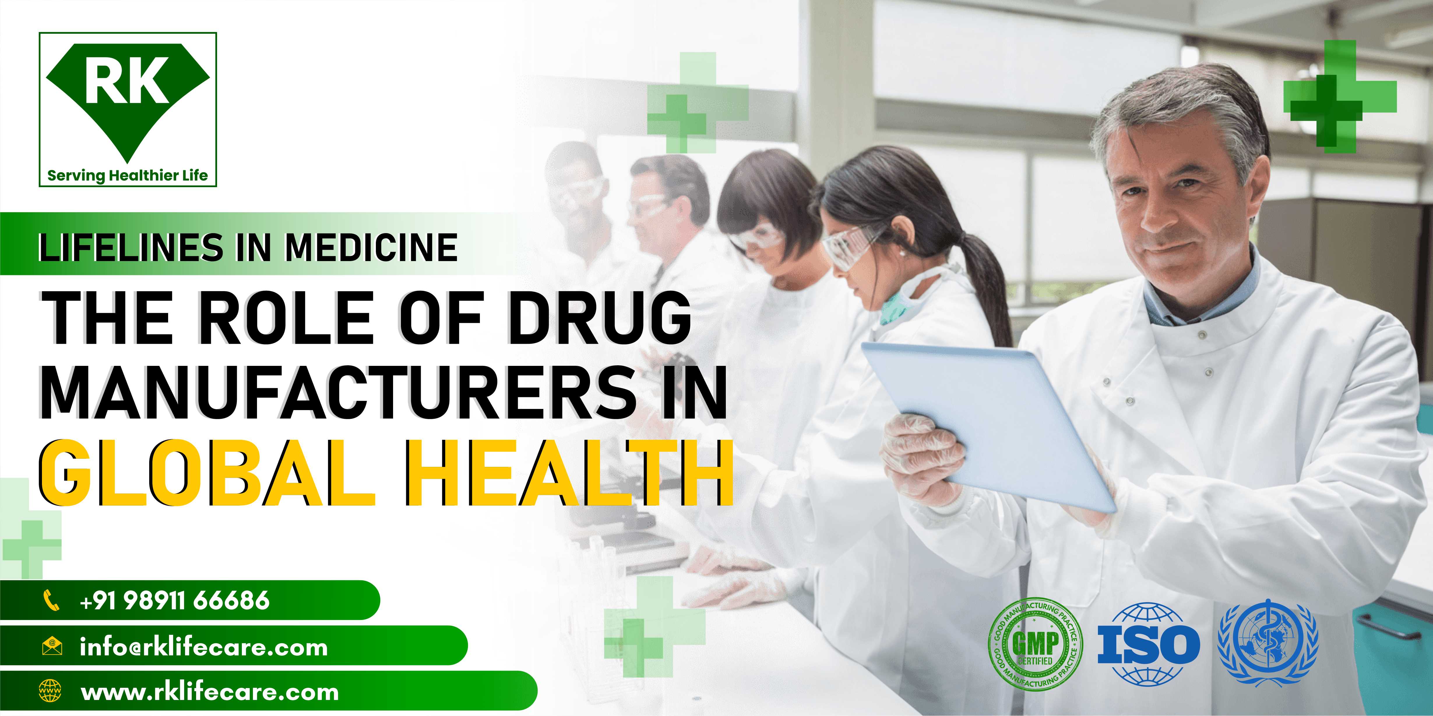 Lifelines in Medicine: The Role of Drug Manufacturers in Global Health